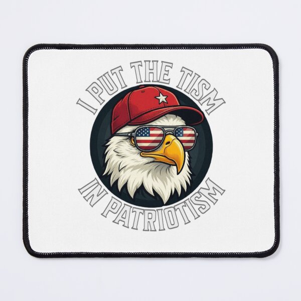 Item preview, I Put The Tism in Patriotism Athletic Eagle designed and sold by TheEndDesign.