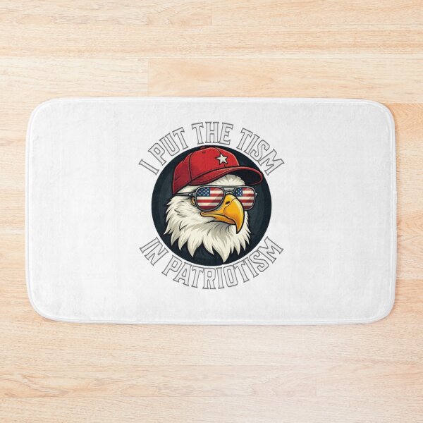 Item preview, I Put The Tism in Patriotism Athletic Eagle designed and sold by TheEndDesign.