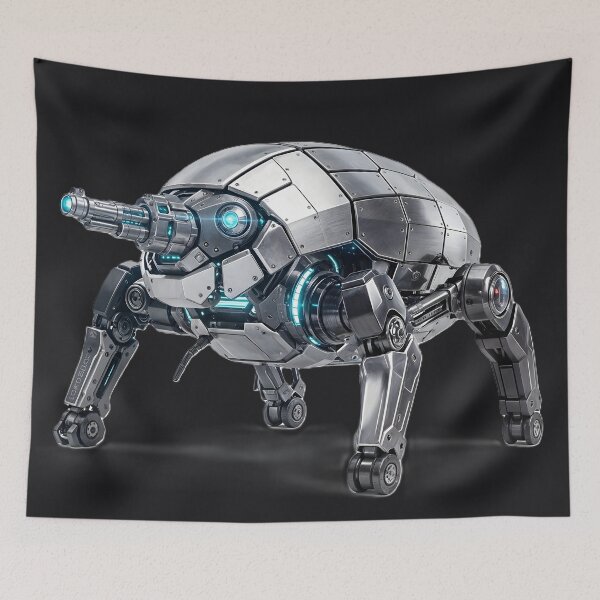 Item preview, Aegis Heavy Combat Beetle - Tactical Defense Drone designed and sold by BGM by AI.