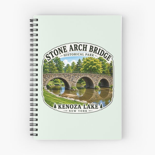 Item preview, Stone Arch Bridge Historical Park, Kenoza Lake, New York designed and sold by Myra365Art.