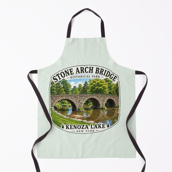 Item preview, Stone Arch Bridge Historical Park, Kenoza Lake, New York designed and sold by Myra365Art.