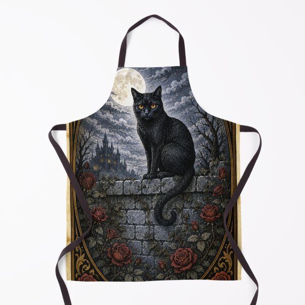 Item preview, Moonlit Familiar designed and sold by The Enchanted Treasury.
