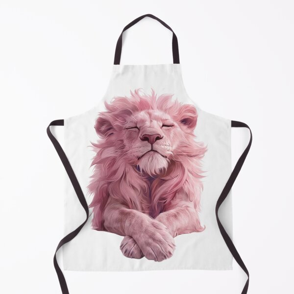 Item preview, Pink Lion Calm Strength & Soft Power Aesthetic designed and sold by UUniqueIImprint.