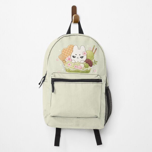 Item preview, Kawaii Matcha Bunny Sakura Parfait designed and sold by kokoriiland.
