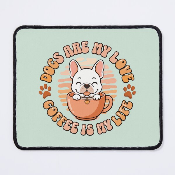 Item preview, Dogs Are My Love. Coffee Is My Life. designed and sold by Eclectic Eye Creations.