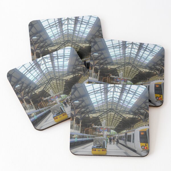 Item preview, Waiting for the train at Liverpool Street Station. designed and sold by Larry Davis.