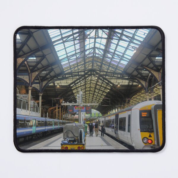 Item preview, Waiting for the train at Liverpool Street Station. designed and sold by Larry Davis.
