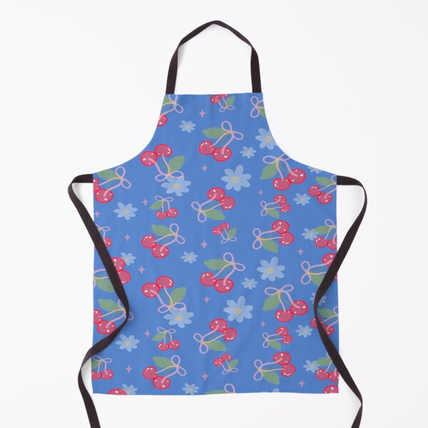 Item preview, Cherry Bows and Flowers Pattern designed and sold by SaltedBeachPaperie.