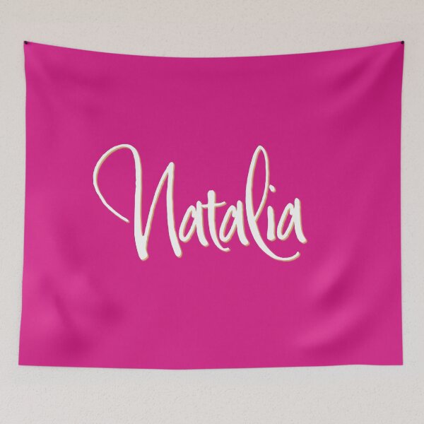 Item preview, NATALIA personalized type design designed and sold by CharlottePlaceArt.