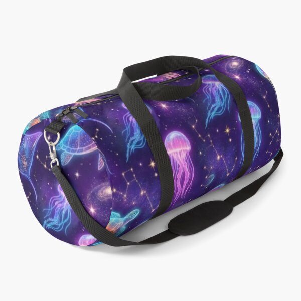 Item preview, Cosmic Ocean Bioluminescent Galaxy Marine Life Pattern designed and sold by Leafs With Luna.