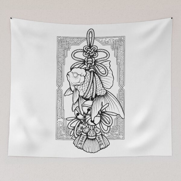 Item preview, Rattlesnake fish. Omamori designed and sold by Mario-Mora-Art.