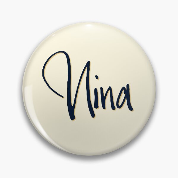 Item preview, NINA personalized type design designed and sold by CharlottePlaceArt.