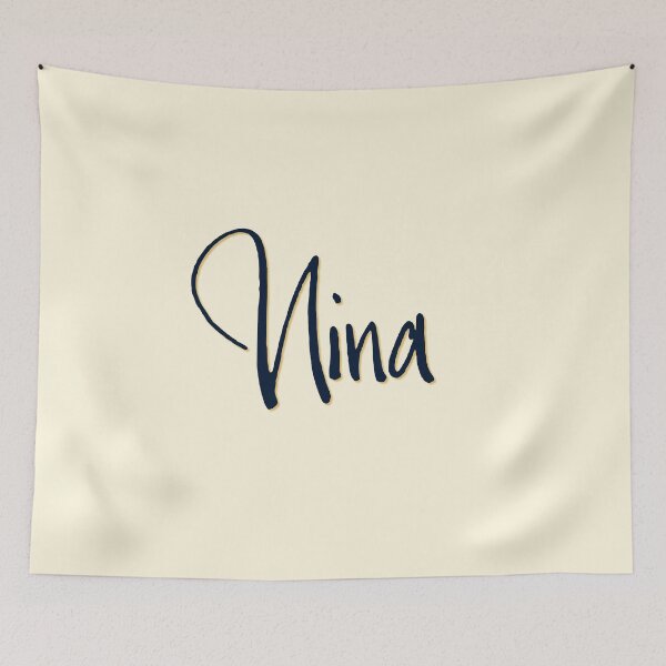Item preview, NINA personalized type design designed and sold by CharlottePlaceArt.