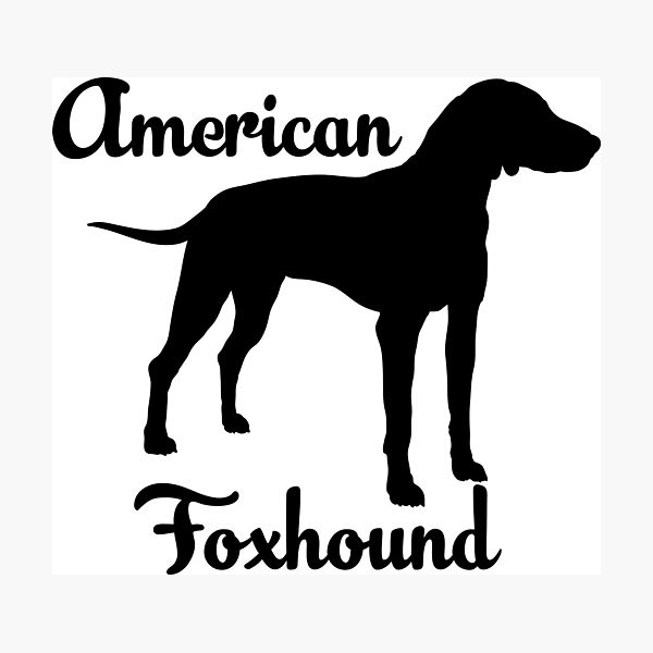 Item preview, American  Foxhound Dog designed and sold by SUMA3000.