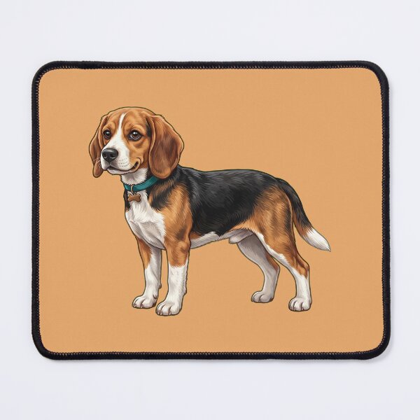 Item preview, Cute Hand-Painted Beagle Illustration designed and sold by SYCESTORE.