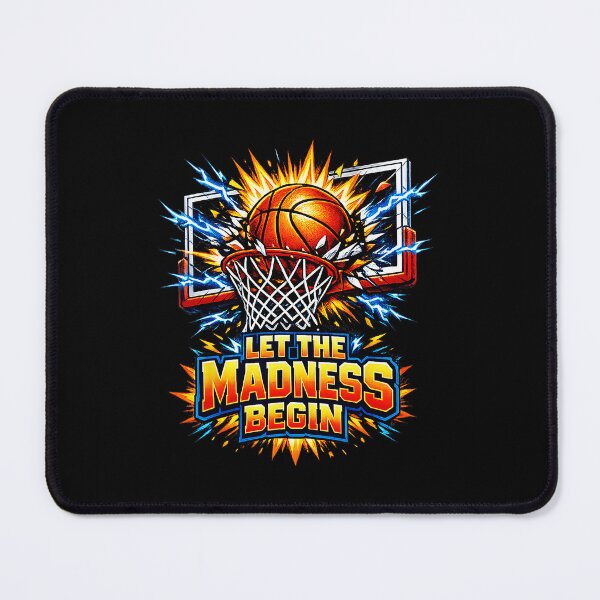 Item preview, Let The Madness Begin Basketball Game Day Hoops Energy designed and sold by allistermariam.