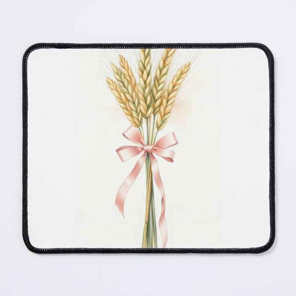 Item preview, Golden Watercolor Wheat Sheaf with Ribbon designed and sold by Vida e Arte.