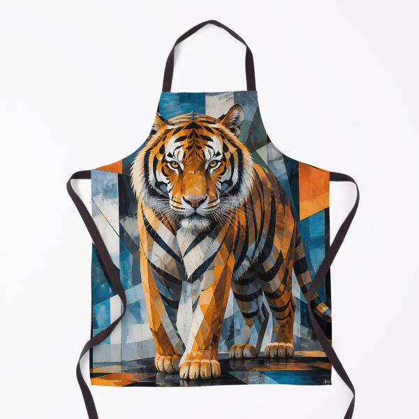 Item preview, Fierce Geometric Tiger Majesty designed and sold by ArtnarongDesign.
