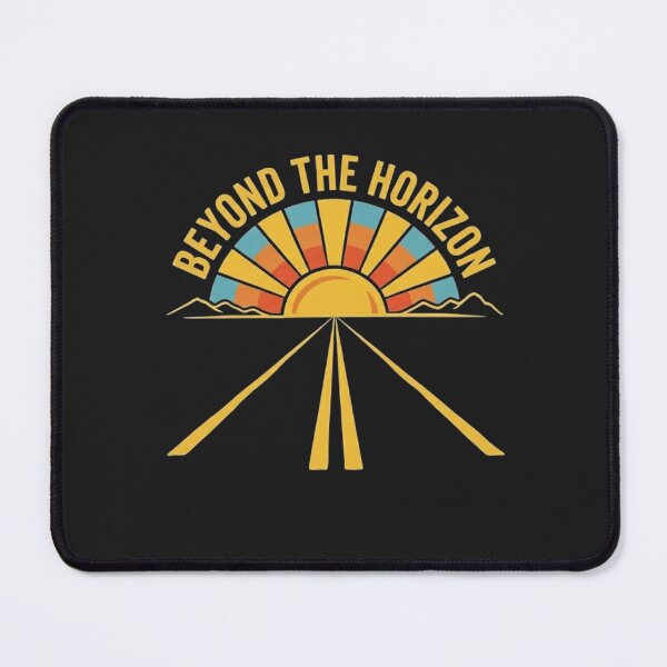 Item preview, Beyond The Horizon Retro Sunset Road Vintry Off designed and sold by VintryOff.