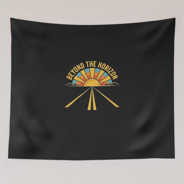Item preview,  Beyond The Horizon Retro Sunset Road Vintry Off designed and sold by VintryOff.