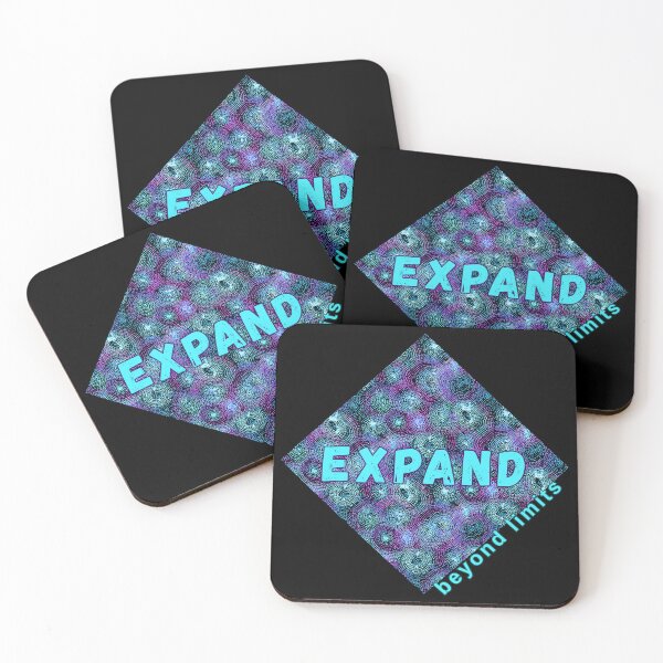 Artikelvorschau, Expand Beyond Limits - Neon Cosmic Mindset Typography entworfen und verkauft von PatykArt.
