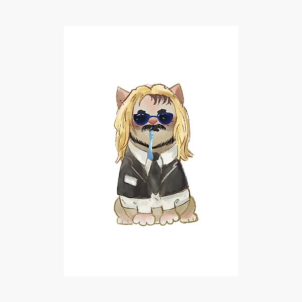 Item preview, Drooling Jean Cat designed and sold by s3aguts.