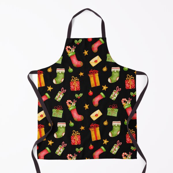 Item preview, Colorful Christmas Stockings And Festive Gift Boxes Pattern designed and sold by DEC02.