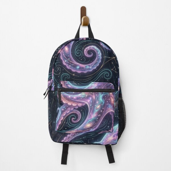 Item preview, Cosmic Octopus Galaxy Nebula Ocean Space designed and sold by Leafs With Luna.