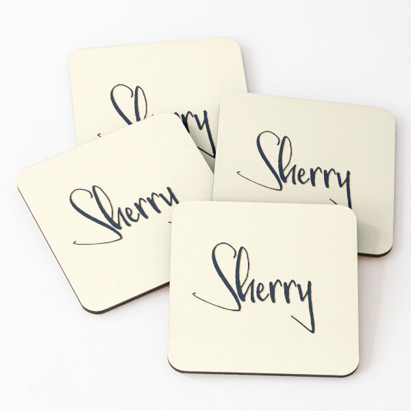 Item preview, SHERRY personalized type design designed and sold by CharlottePlaceArt.