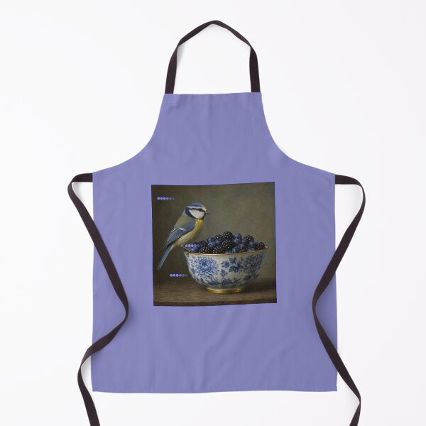 Item preview, Bluetit and berries. designed and sold by moths-minor.