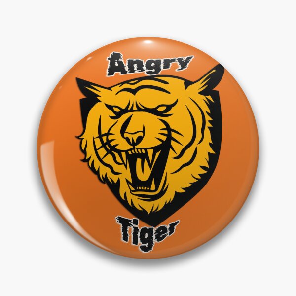 Item preview, Angry Tiger Face Mascot Graphic designed and sold by Naershop.