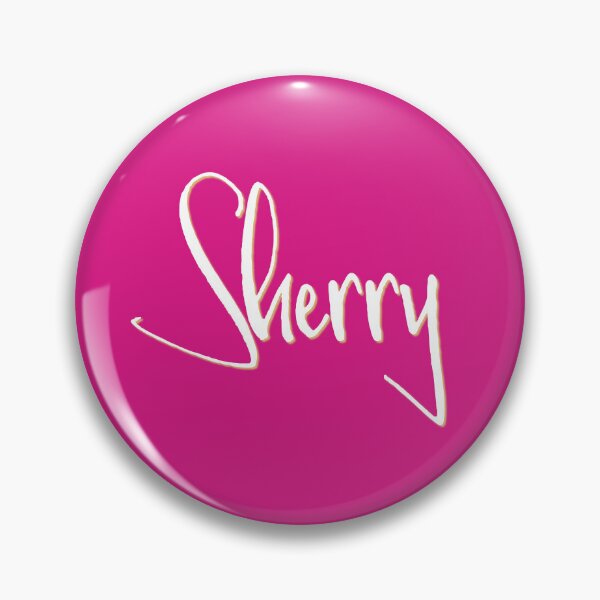 Item preview, SHERRY personalized type design designed and sold by CharlottePlaceArt.