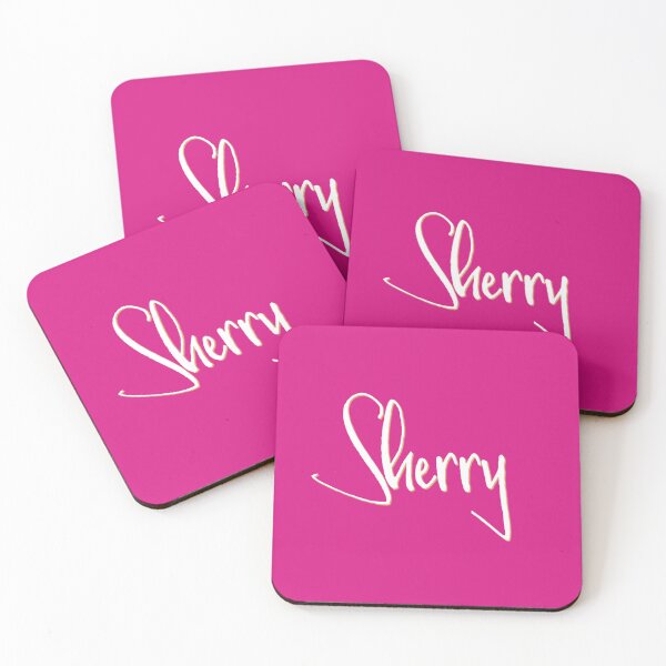 Item preview, SHERRY personalized type design designed and sold by CharlottePlaceArt.