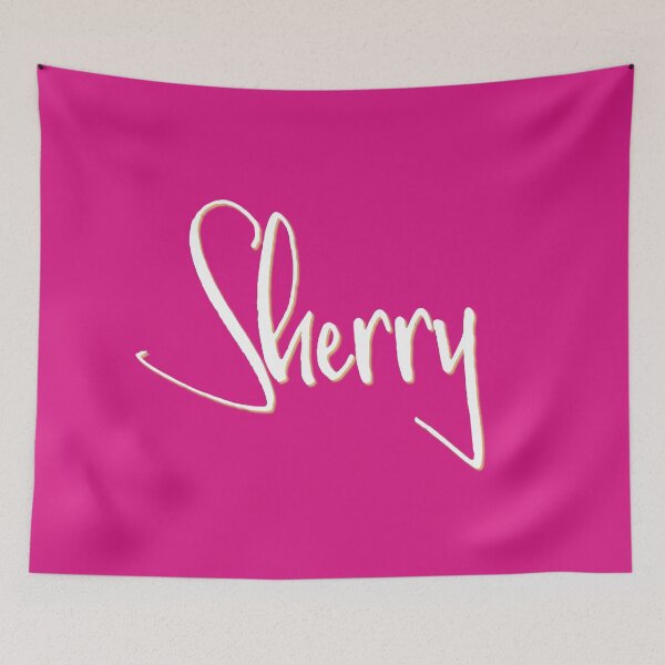 Item preview, SHERRY personalized type design designed and sold by CharlottePlaceArt.