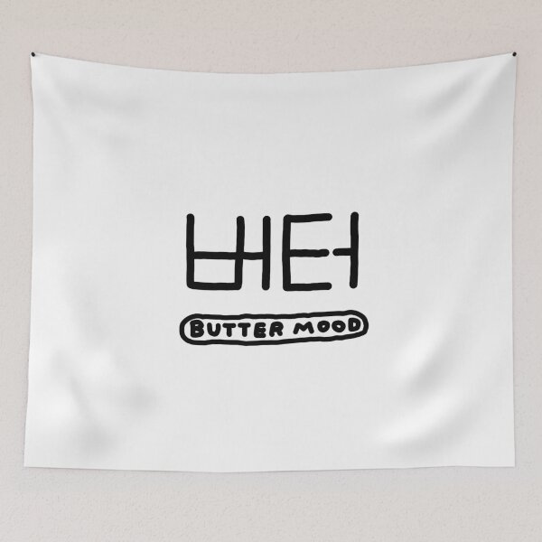 Item preview, Korean Butter Butter Mood Doodle designed and sold by DaisyRooDesign.