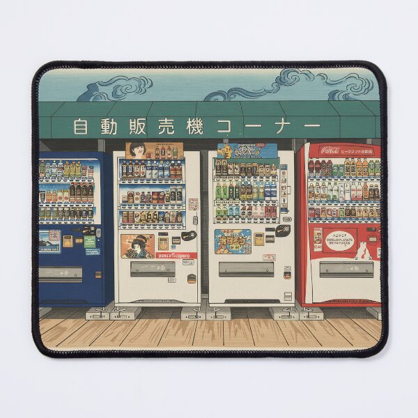Item preview, Ukiyo-e Series: Tokyo Vending Machines designed and sold by UKIYO NEKO.