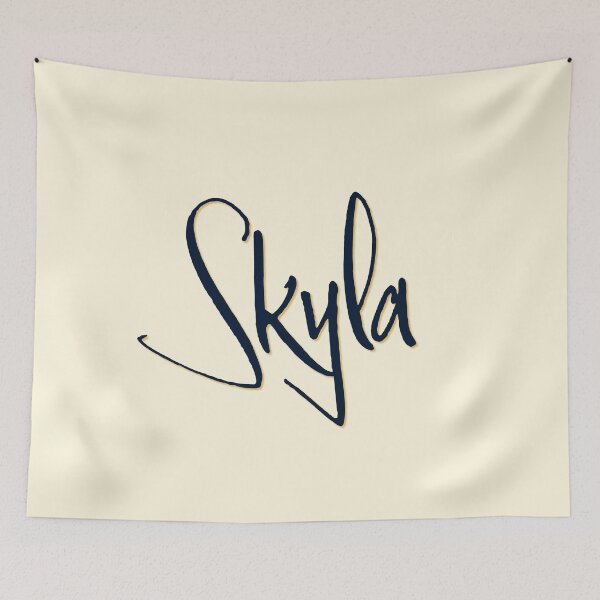 Item preview, SKYLA personalized type design designed and sold by CharlottePlaceArt.