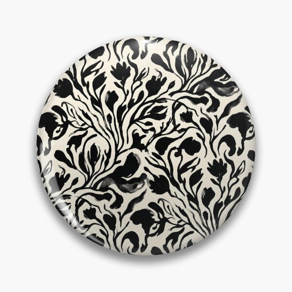 Item preview, Organic Fluid Ink Floral Seamless Texture designed and sold by SplashTastic.