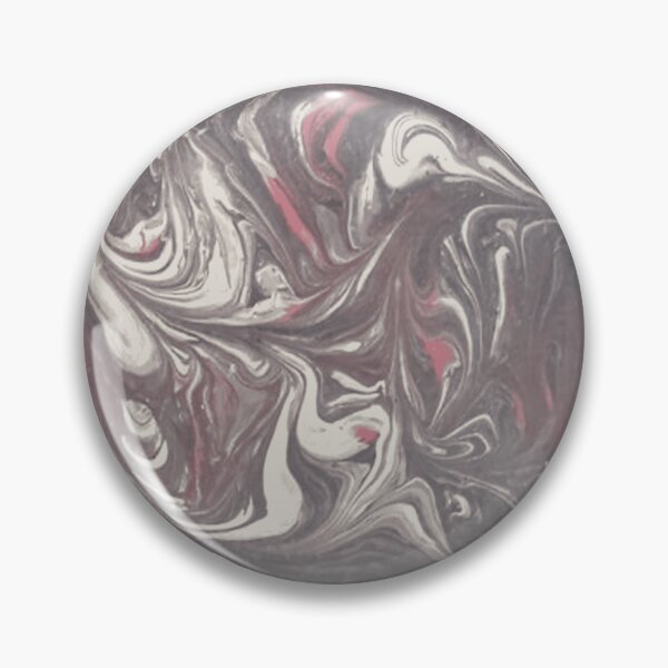 Item preview, Charcoal And Pink Marble Pour designed and sold by SummerSweets.
