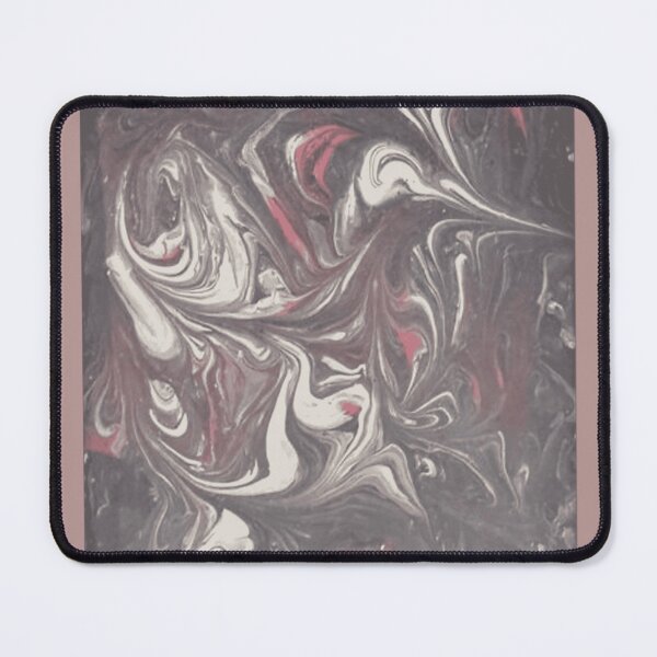 Item preview, Charcoal And Pink Marble Pour designed and sold by SummerSweets.