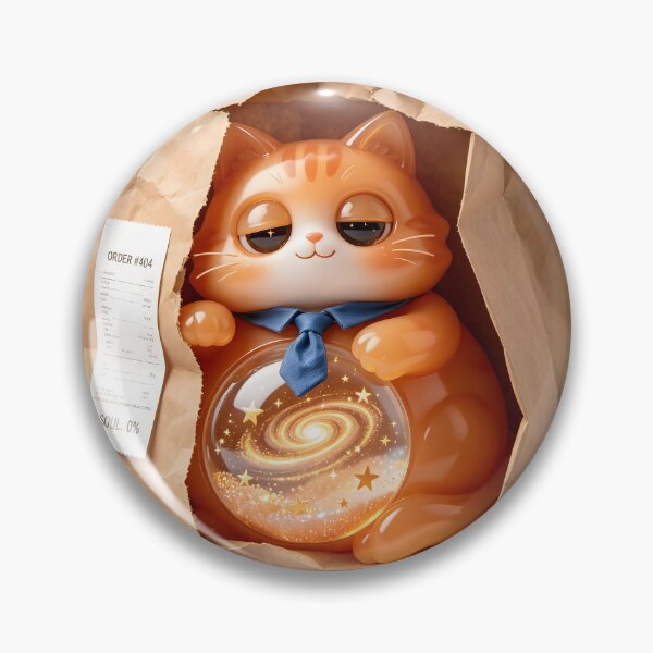Item preview, Emerald Cat - Order #404: The Takeout Soul Edition designed and sold by ABYSSLAB.
