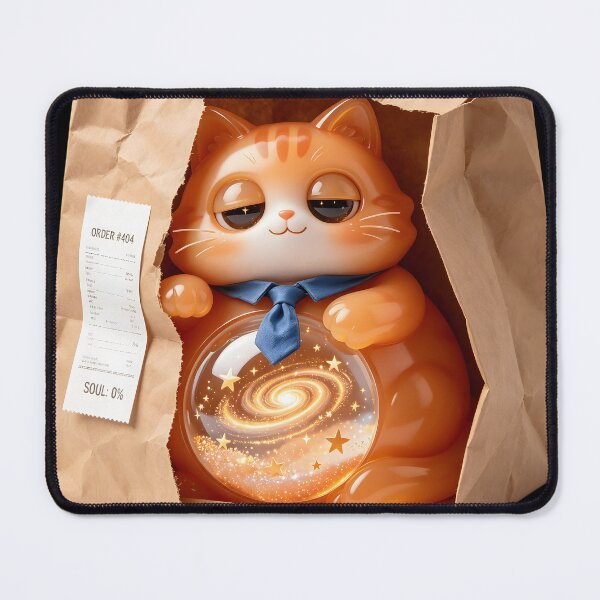 Item preview, Emerald Cat - Order #404: The Takeout Soul Edition designed and sold by ABYSSLAB.