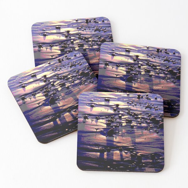 Item preview, Pebbles On Black Sand Beach At Sunset  designed and sold by DEC02.