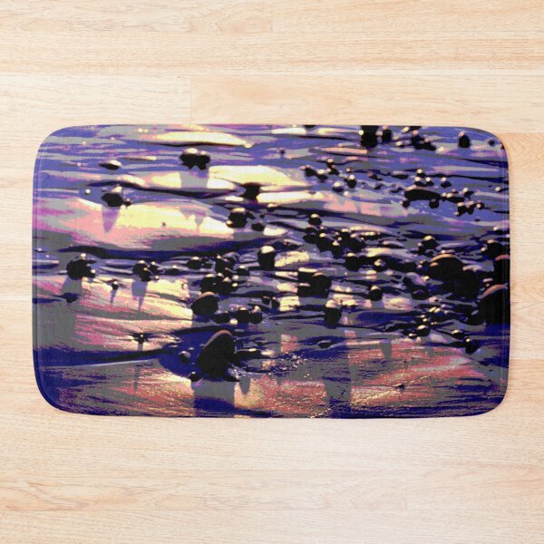 Item preview, Pebbles On Black Sand Beach At Sunset  designed and sold by DEC02.