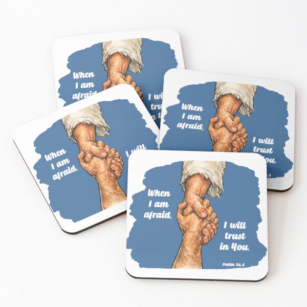 Item preview, When I’m Afraid, I Will Trust In Jesus designed and sold by Lion and Lamb Design.