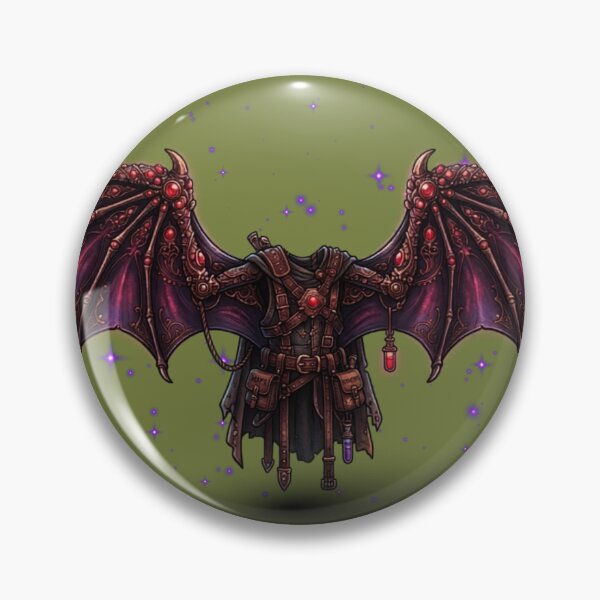 Item preview, Bat-winged Suit in Red & Purple designed and sold by LottiesLuck.