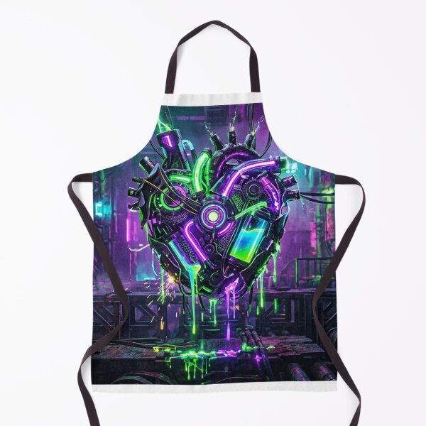 Item preview, cyber heart designed and sold by MachineRender.