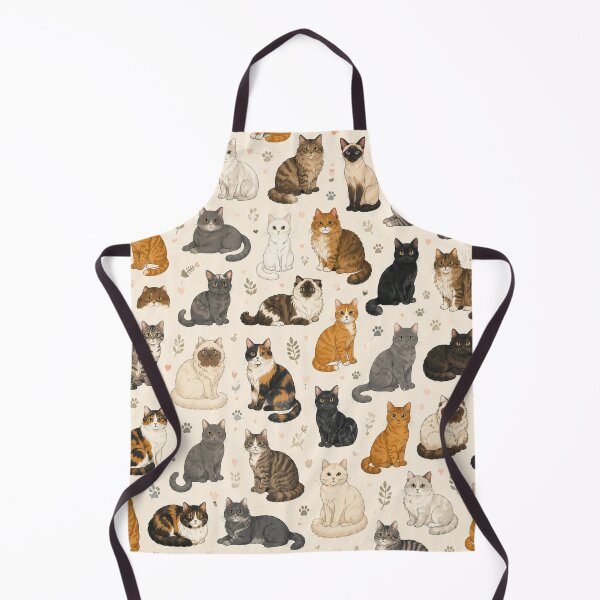 Item preview, Charming Cat Breeds Pattern designed and sold by freeyurcho.