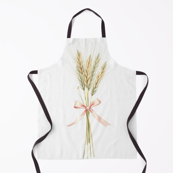 Item preview, Rustic Watercolor Wheat Bouquet with Ribbon designed and sold by Vida e Arte.