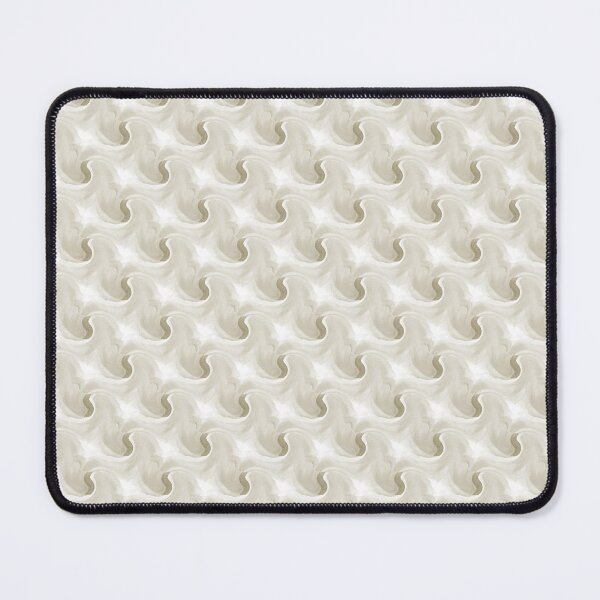 Item preview, Retro Wavy Abstract Pattern in Beige and White designed and sold by Artistestella.